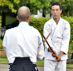 Aïkido traditionnel au dojo de St Laurent de Chamousset région Lyon un art martial pas un sport
